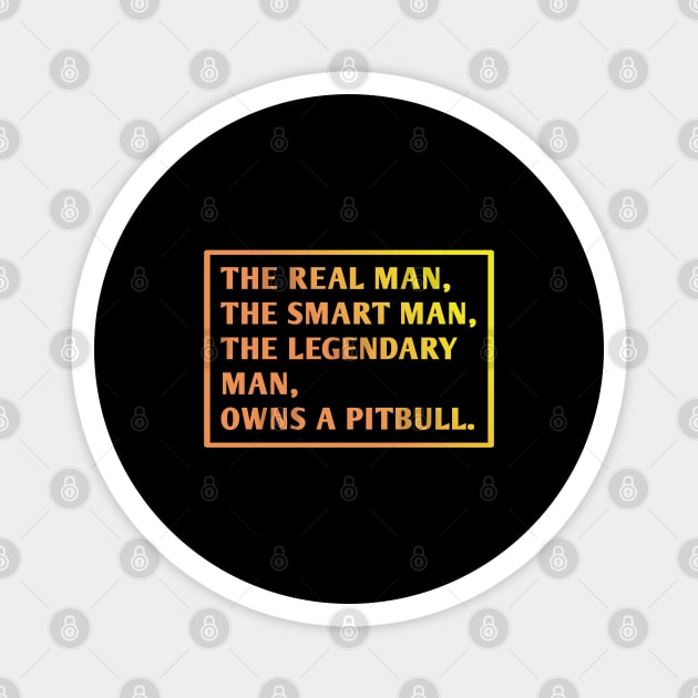 Pitbull Lover Magnet by BlackMeme94